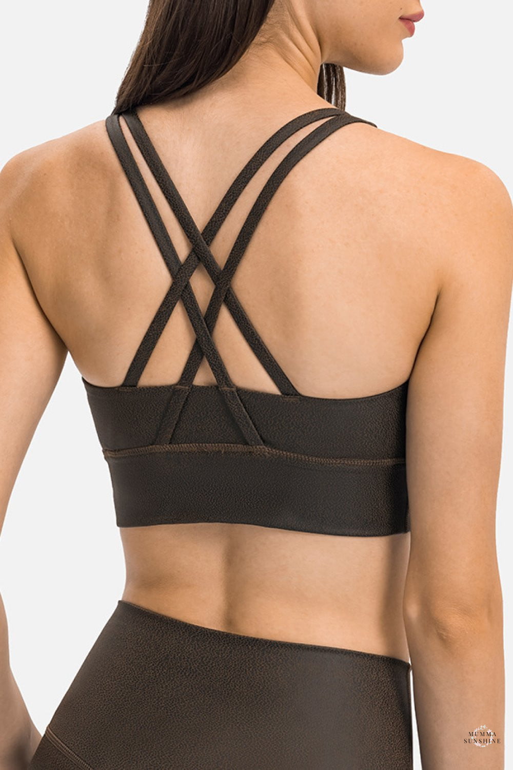 Crisscross Strapy Sports Crop