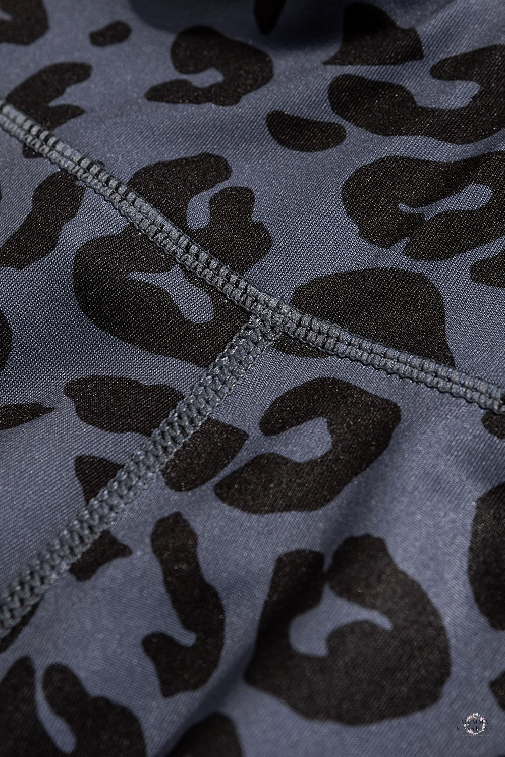Leopard Sports Crop and Leggings Set