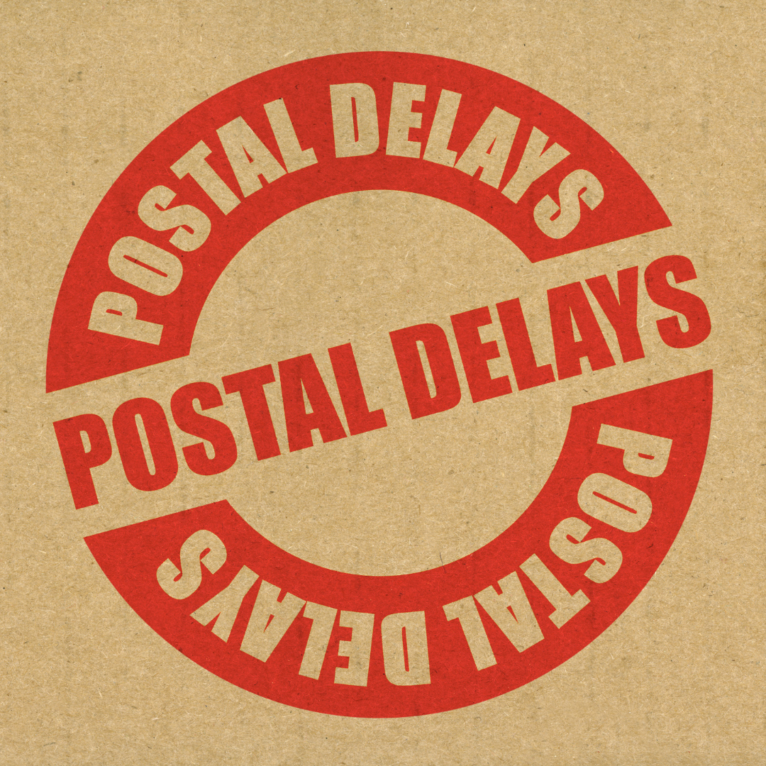 shipping delay stamp