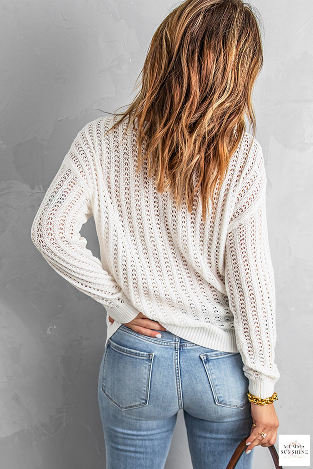 Dropped Shoulder Sweater