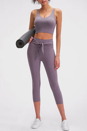 Scoop Back Sports Crop