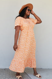 CY Fashion Best Intentions Full Size Floral Maxi Dress