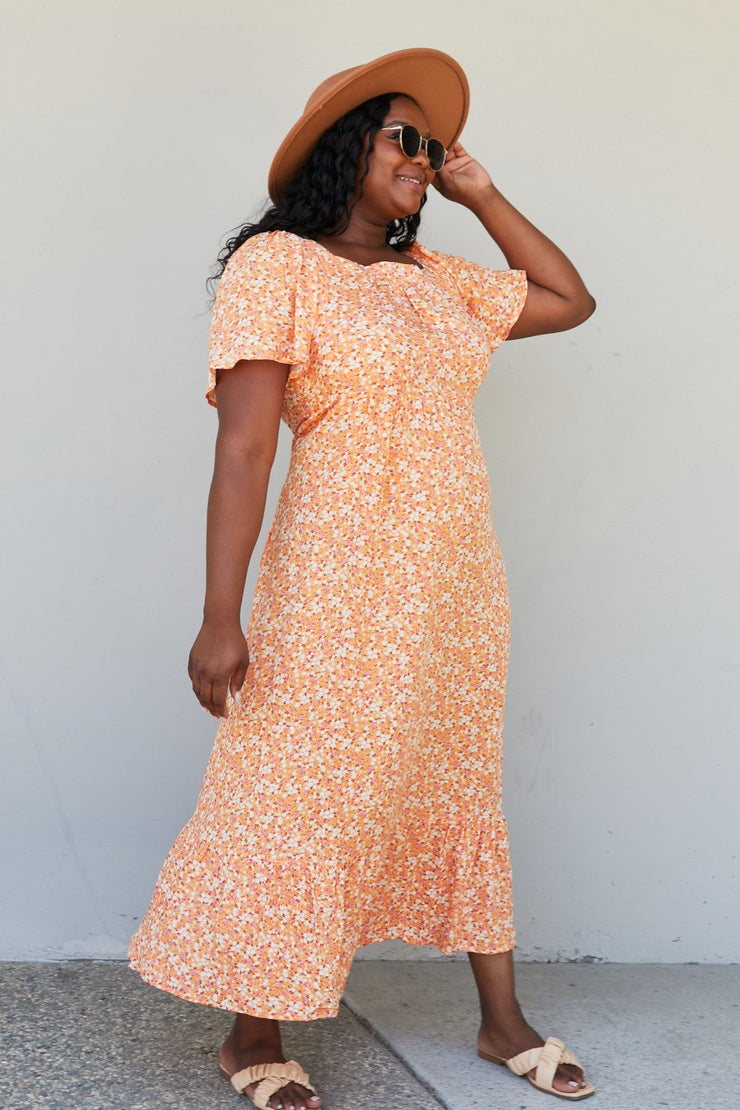 CY Fashion Best Intentions Full Size Floral Maxi Dress