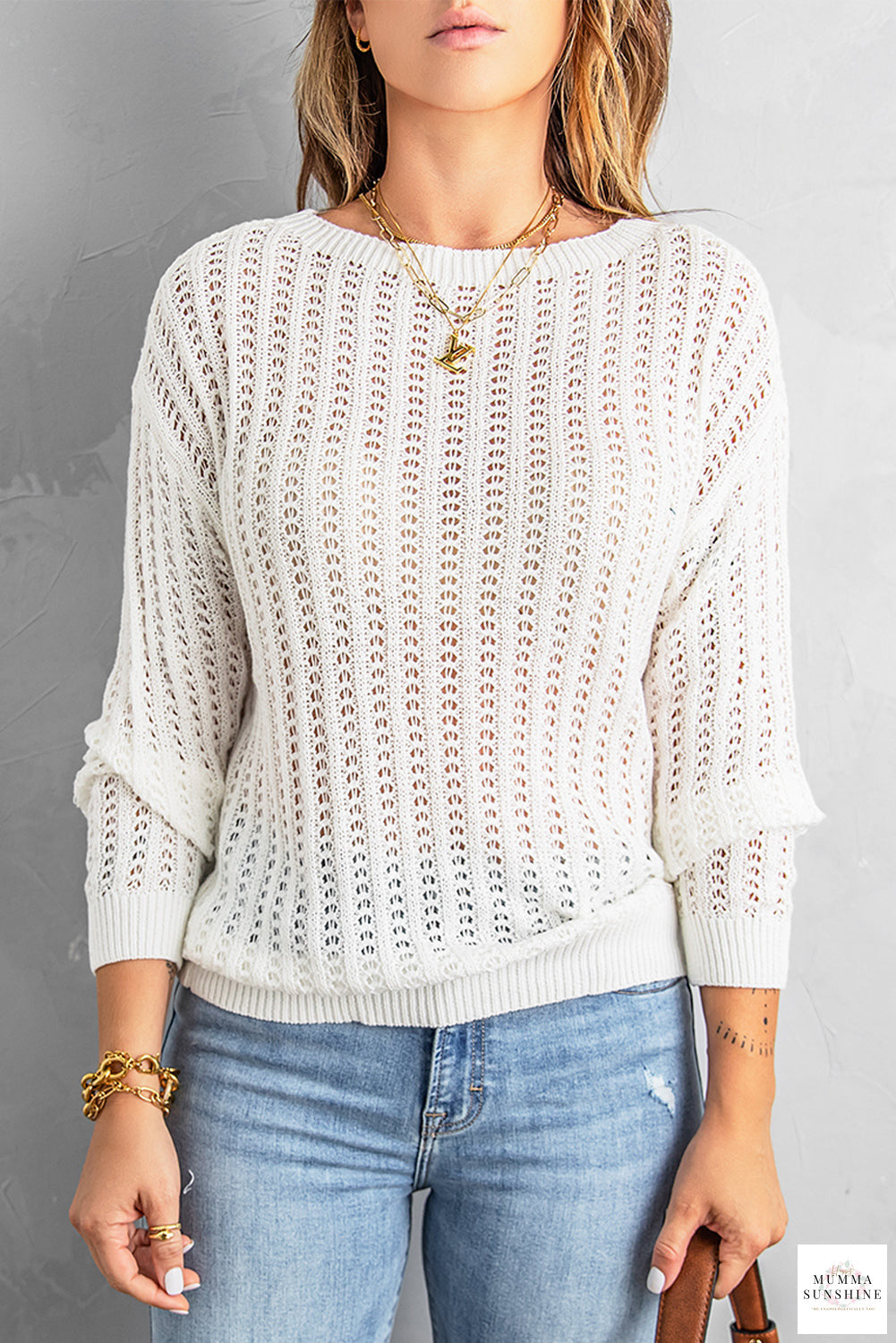 Dropped Shoulder Sweater