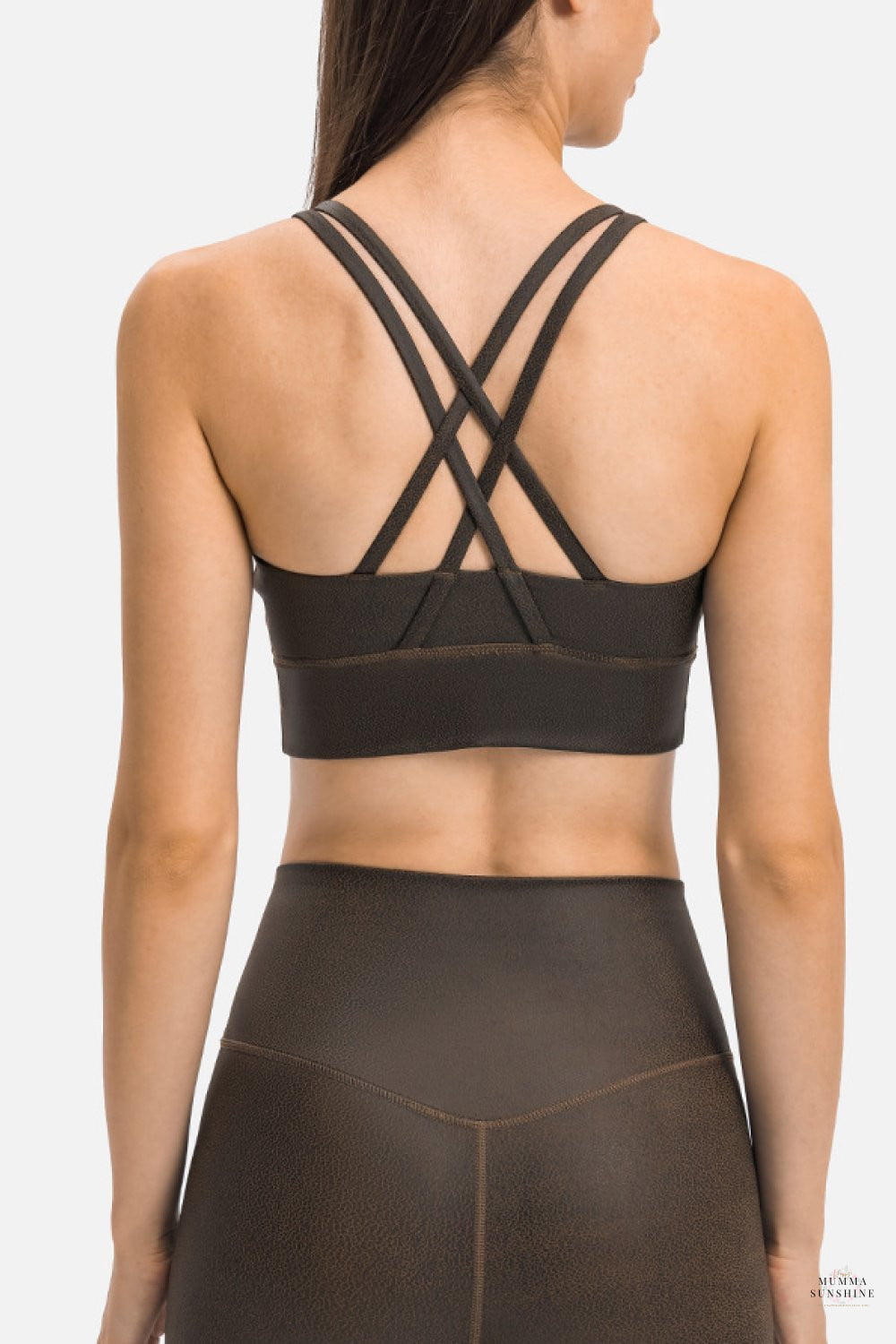 Crisscross Strapy Sports Crop