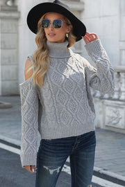 Satisfy Textured Turtleneck Sweater