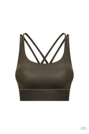 Crisscross Strapy Sports Crop