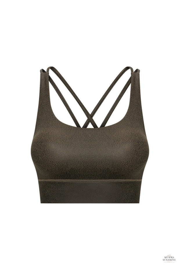Crisscross Strapy Sports Crop