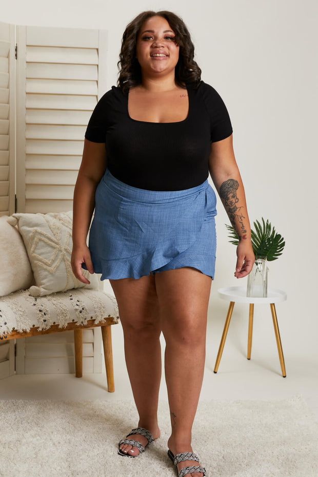 Hailey & Co Times Square Full Size Mini Skort