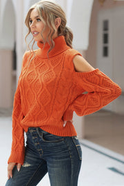 Satisfy Textured Turtleneck Sweater