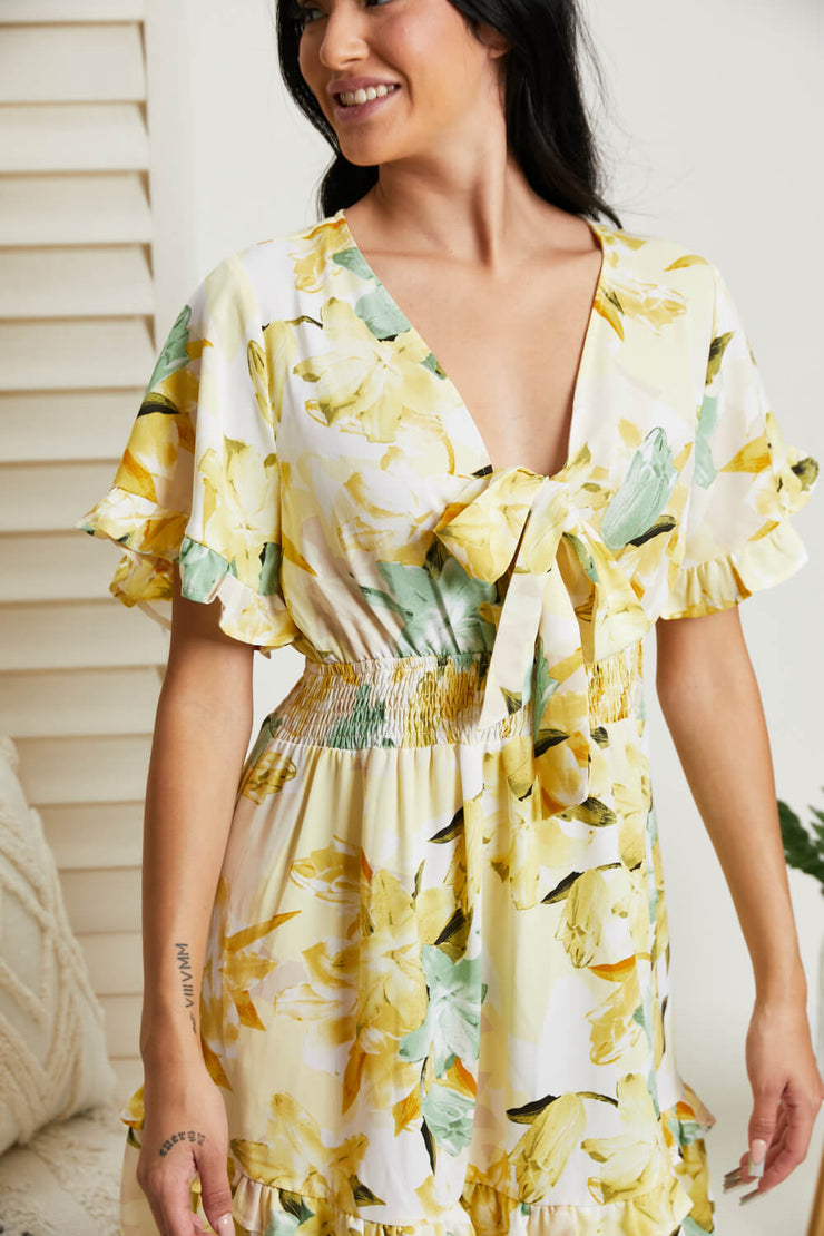 Hailey & Co Tea Party Full Size Floral Dress