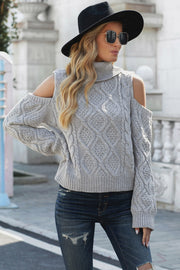 Satisfy Textured Turtleneck Sweater